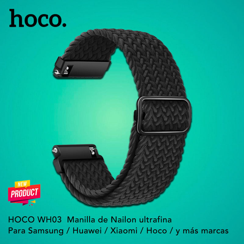 HOCO WH03  Manilla de Nailon Ultrafina