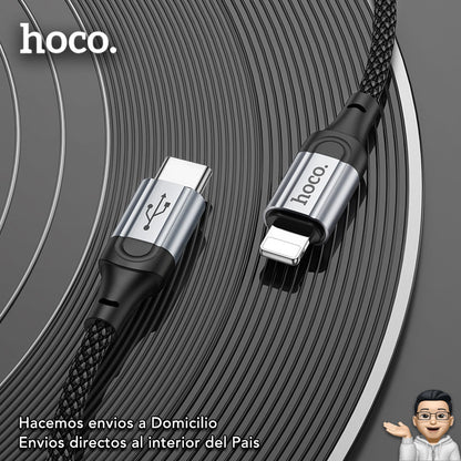 HOCO X102 Cable Tipo C para iPhone / 27 Watts / 1 metro