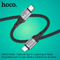 HOCO X102 Cable Tipo C para iPhone / 27 Watts / 1 metro