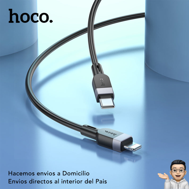 HOCO X109 Cable Tipo C para iPhone / 27 Watts / 2 metros