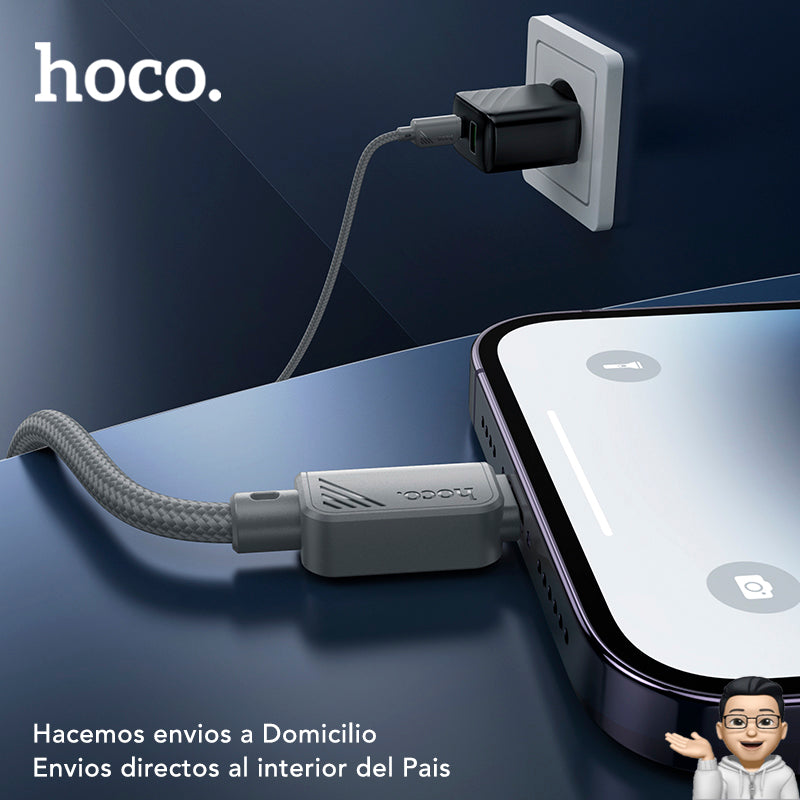 HOCO X113 Cable Tipo C para iPhone / 27 Watts / 1 metro