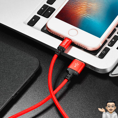 HOCO X14 Cable USB A para iPhone / 12 Watts / 2 Metros