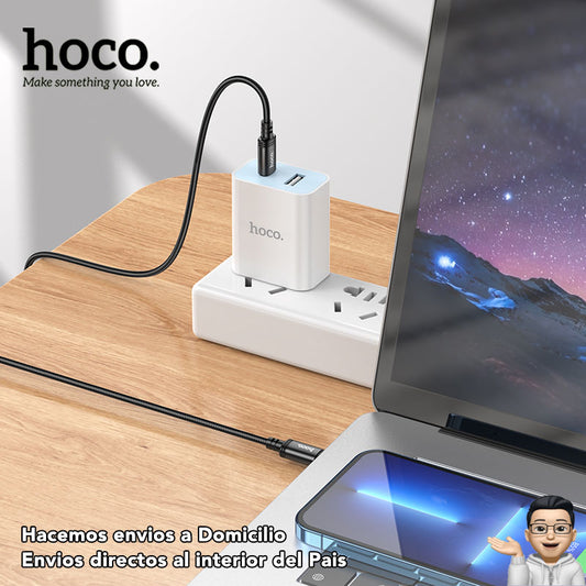 HOCO X89 Cable Tipo C a Tipo C / 60 Watts / 1 metros y 2 Metros