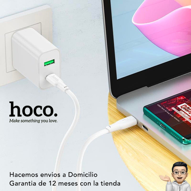 HOCO X93 Cable Tipo C a Tipo C / 240 Watts / 1 y 2 metros