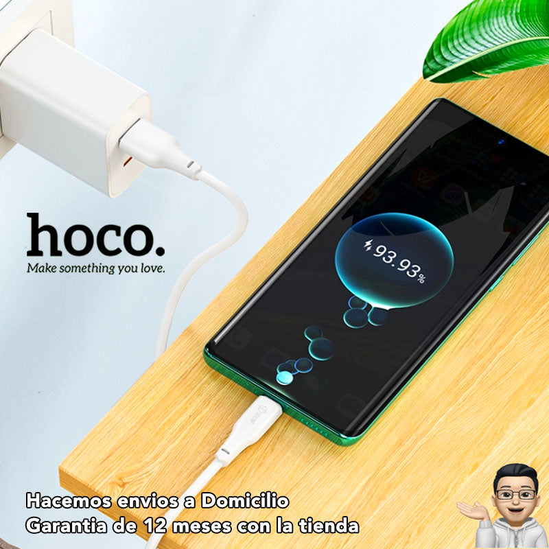 HOCO X93 Cable USB a Tipo C / 100 Watts / 1 metro