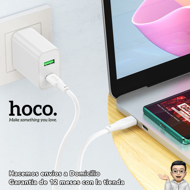 HOCO X93 Cable Tipo C a Tipo C / 60 Watts / 1 y 2 metros