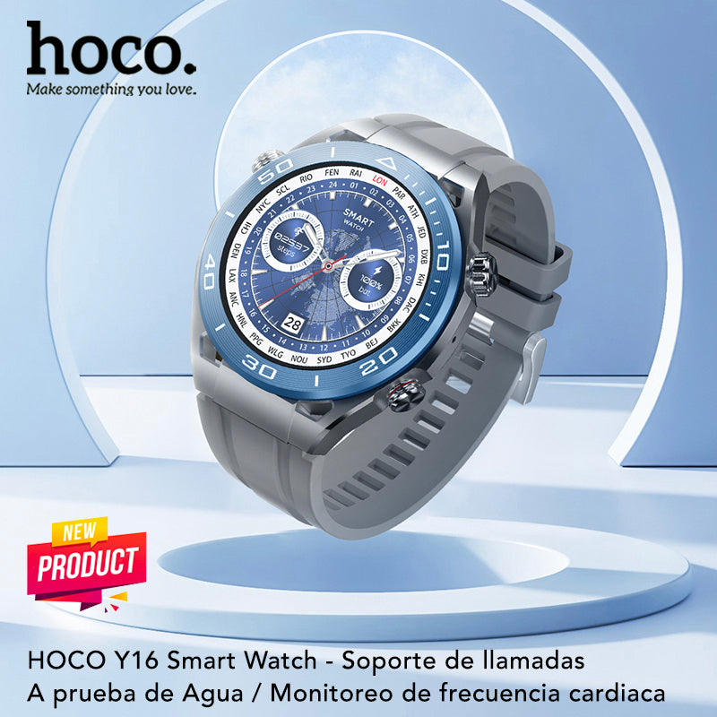 HOCO Y16 Smart Watch Soporta Llamadas