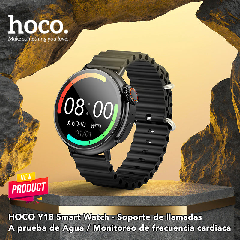 HOCO Y18 Smart Watch Soporta Llamadas