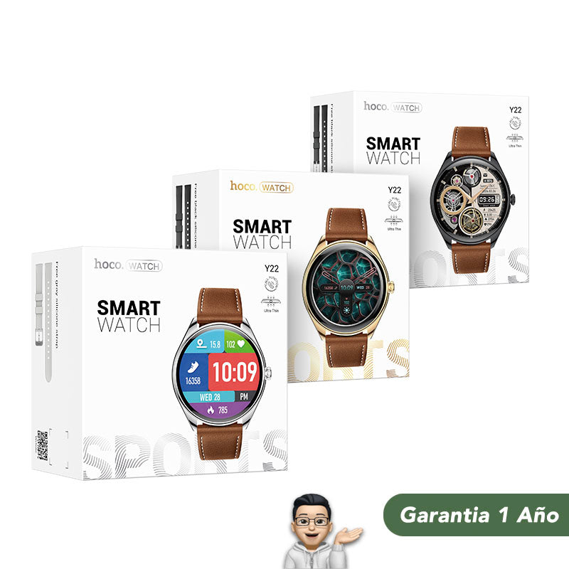 HOCO Y22 Smart Watch AMOLED Soporta Llamadas