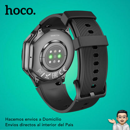 HOCO Y24  Smart Watch AMOLED Soporta Llamadas
