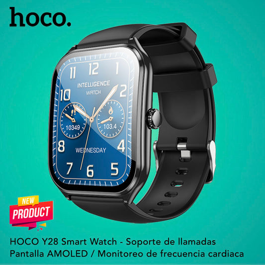 HOCO Y28 Smart Watch AMOLED Soporta Llamadas