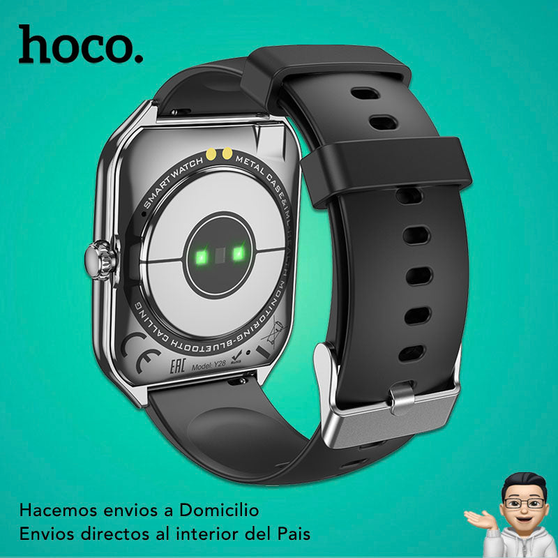 HOCO Y28 Smart Watch AMOLED Soporta Llamadas