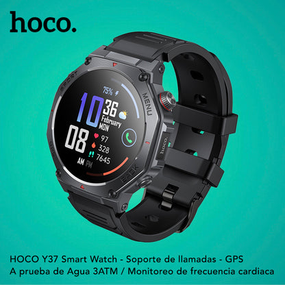 HOCO Y37 Smart Watch AMOLED GPS para Llamadas