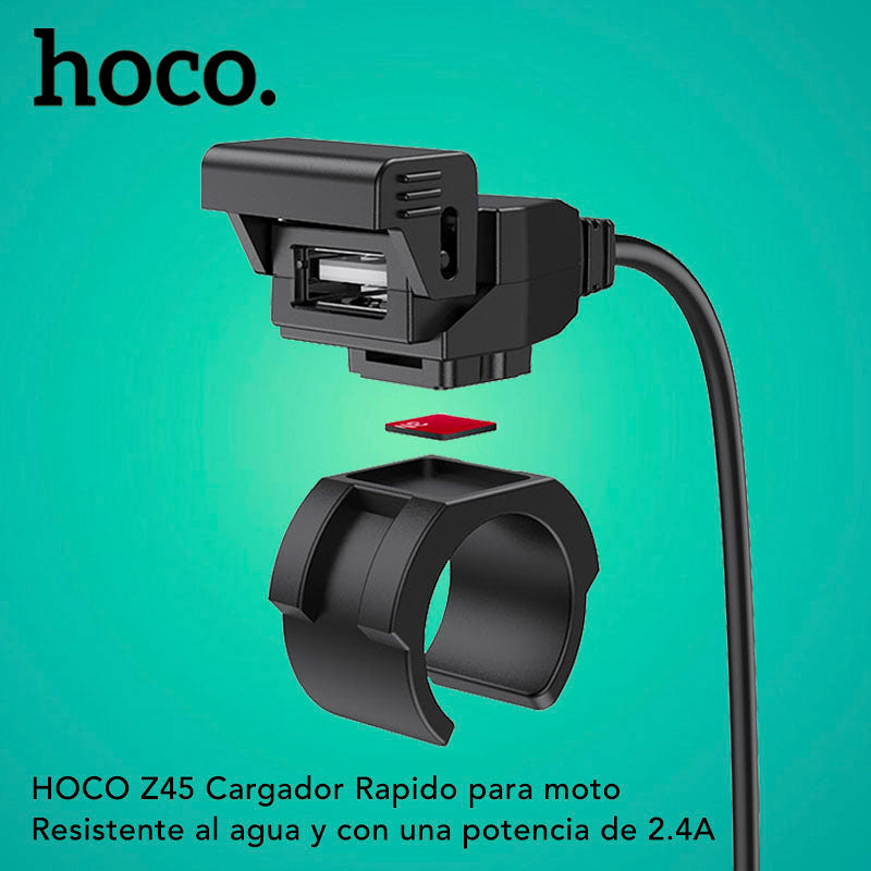 HOCO Z45 Cargador para moto