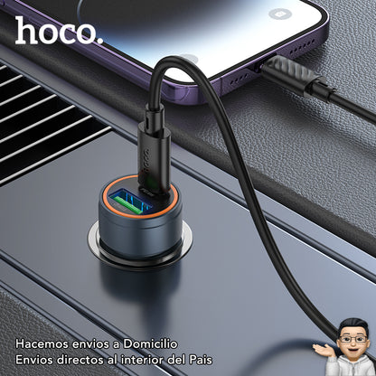 HOCO Z57A Cargador de Auto Rápido para iPhone