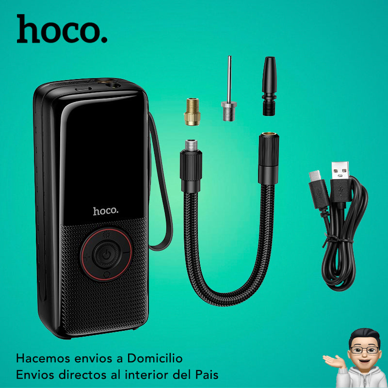 HOCO ZP18 Inflador de llantas portátil