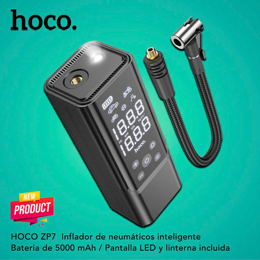 HOCO ZP7  Inflador de llantas portátil