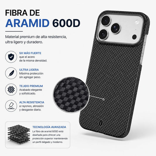 WIWU DCC-208 Funda Magsafe ARAMID ARMOR