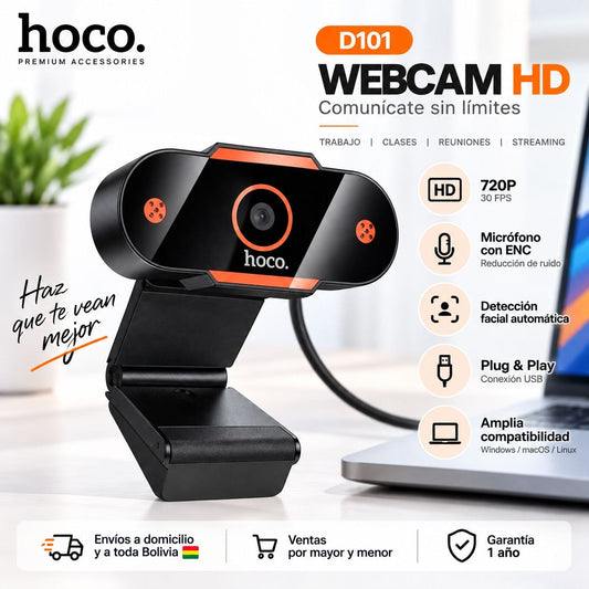 HOCO D101 Cámara Web con ENC