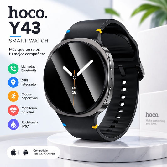 HOCO Y43 Smart Watch AMOLED GPS Soporta Llamadas