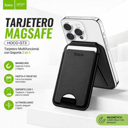 HOCO GT3 Tarjetero Magsafe Multifuncional