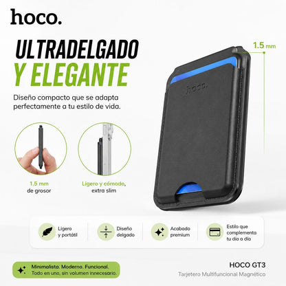 HOCO GT3 Tarjetero Magsafe Multifuncional
