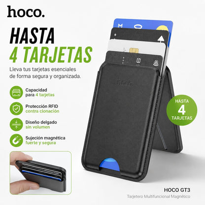 HOCO GT3 Tarjetero Magsafe Multifuncional