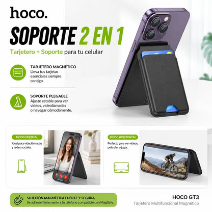 HOCO GT3 Tarjetero Magsafe Multifuncional