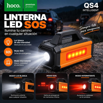 HOCO QS4 Inflador y Arrancador de batería de 10.000 mAh