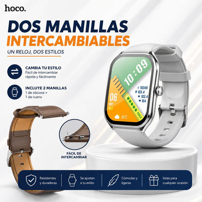 HOCO Y28 Smart Watch AMOLED Soporta Llamadas