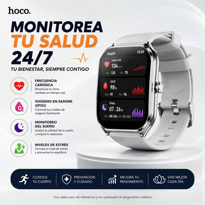 HOCO Y28 Smart Watch AMOLED Soporta Llamadas