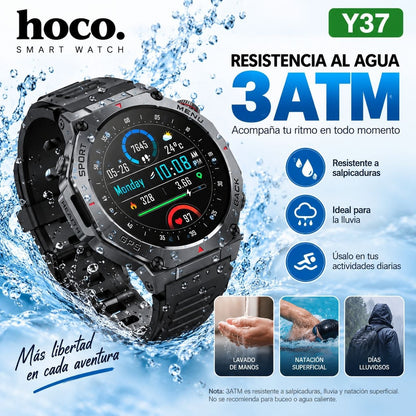 HOCO Y37 Smart Watch AMOLED GPS para Llamadas