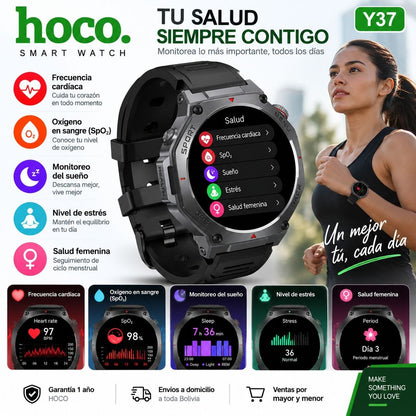 HOCO Y37 Smart Watch AMOLED GPS para Llamadas
