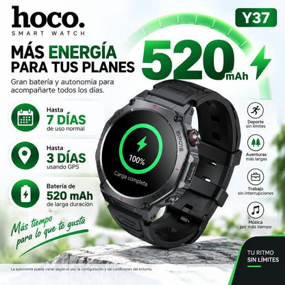 HOCO Y37 Smart Watch AMOLED GPS para Llamadas