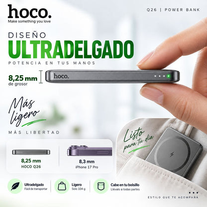 HOCO Q26 de 5000 mAh Carga rápida Magsafe