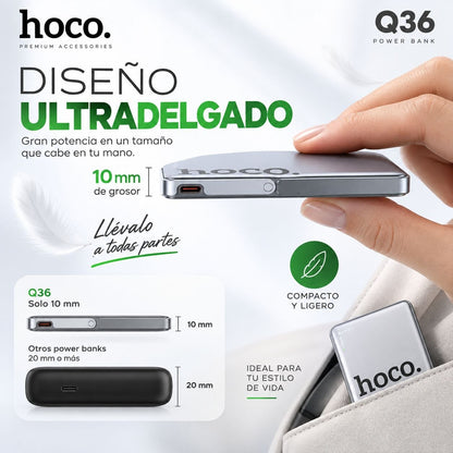 HOCO Q36 de 5000 mAh Carga rápida Magsafe