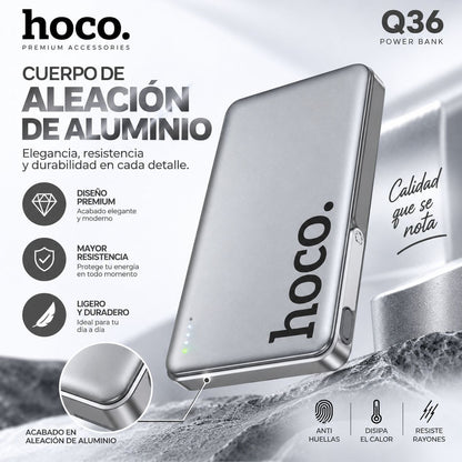 HOCO Q36 de 5000 mAh Carga rápida Magsafe