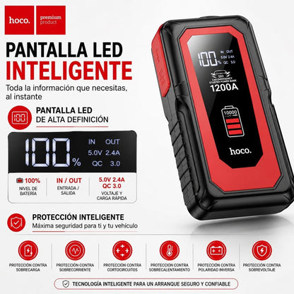 HOCO QS3  Arrancador de batería de 10.000 mAh