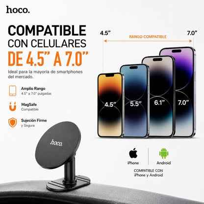 HOCO H13 Soporte para Auto Magnético para iPhone