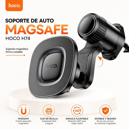 HOCO H74 Soporte para Auto Magnético para iPhone