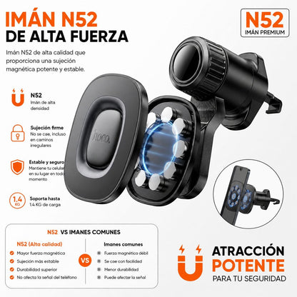 HOCO H74 Soporte para Auto Magnético para iPhone