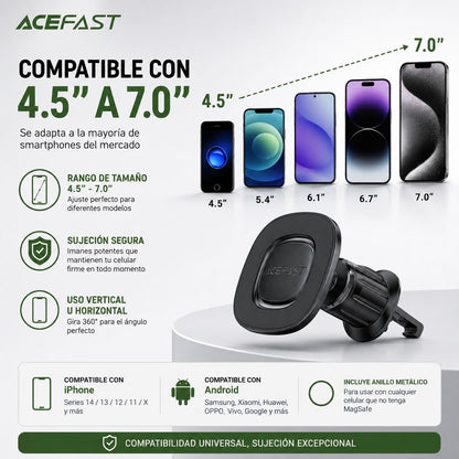 ACEFAST D44 Soporte Magsafe para Auto