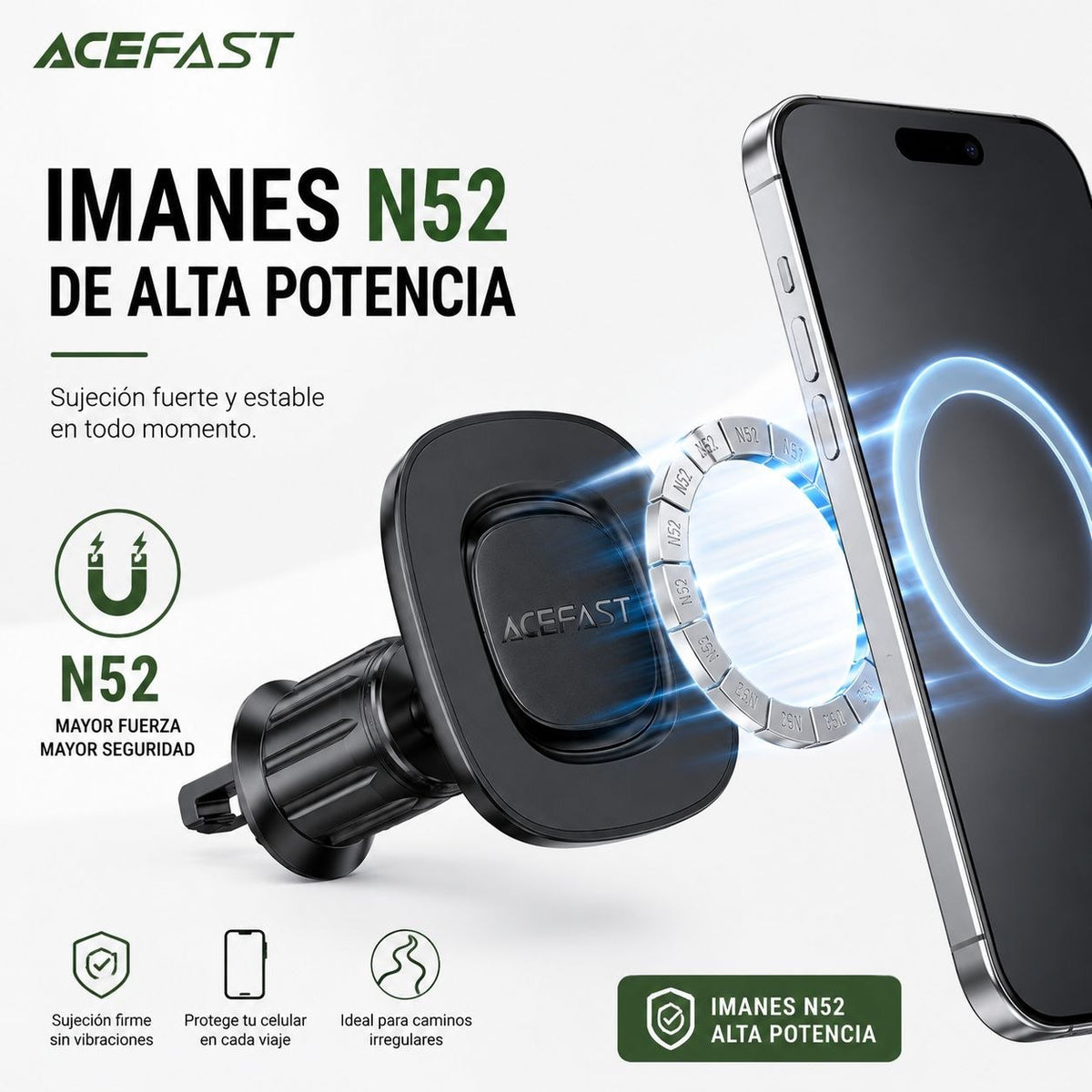 ACEFAST D44 Soporte Magsafe para Auto