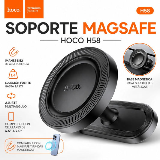 HOCO H58 Soporte para Auto Magnético para iPhone