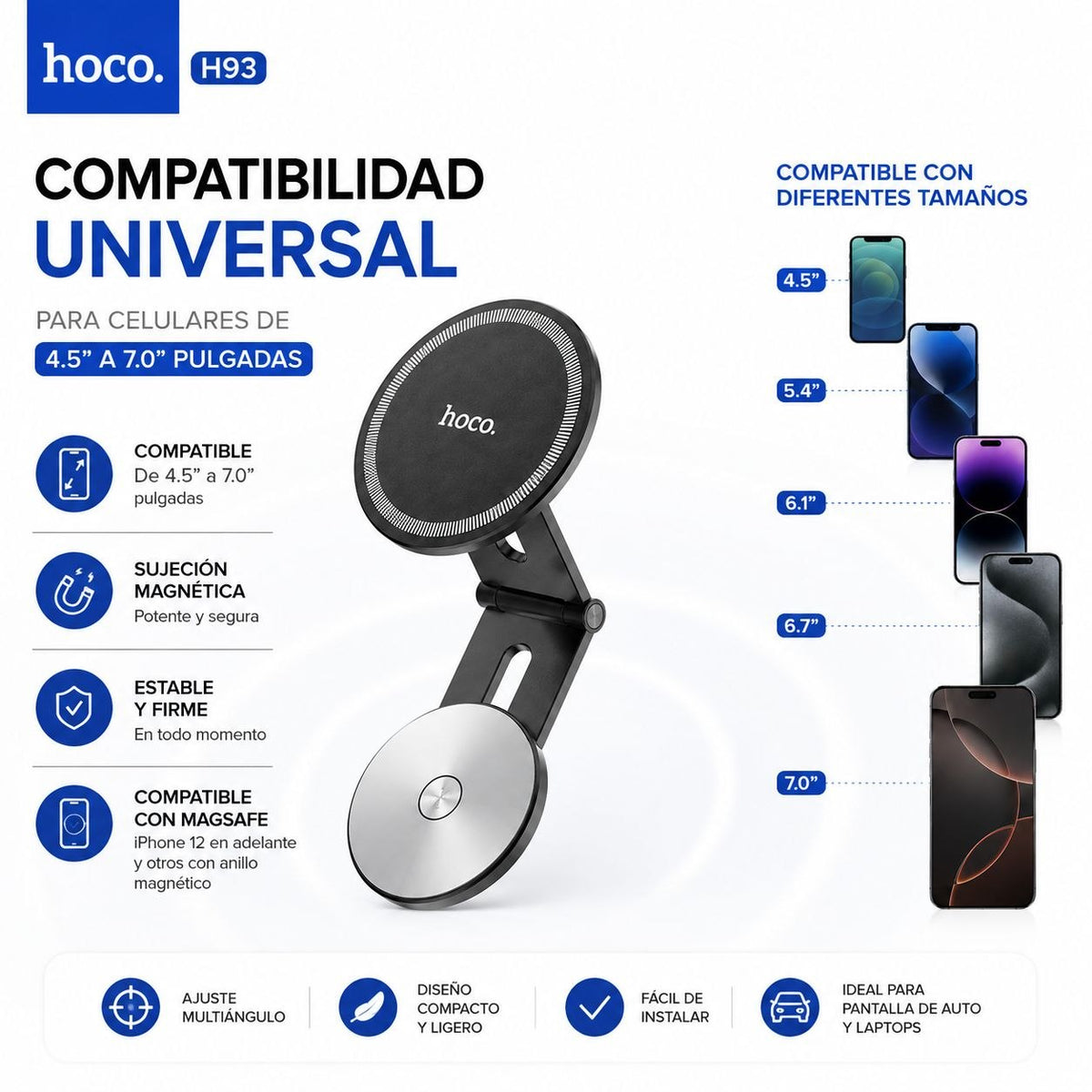 HOCO H93 Soporte de iPhone para cualquier superficie