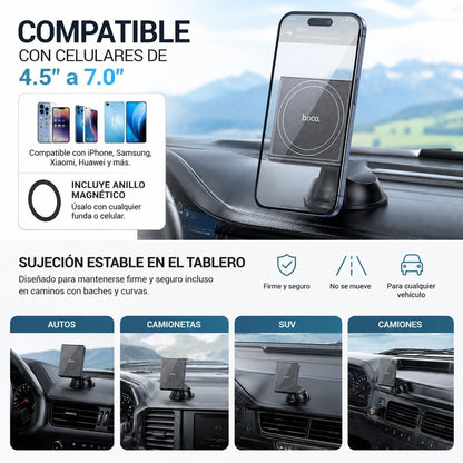 HOCO H47 Soporte para Auto Magnético para iPhone