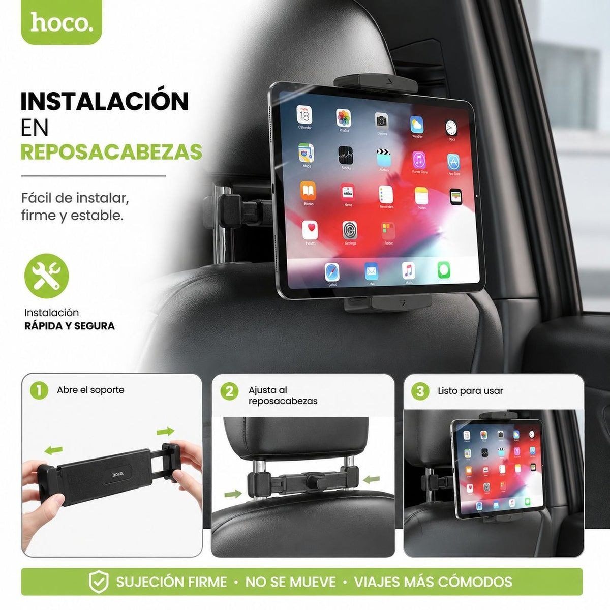 HOCO CA121 Soporte de Tablet para auto