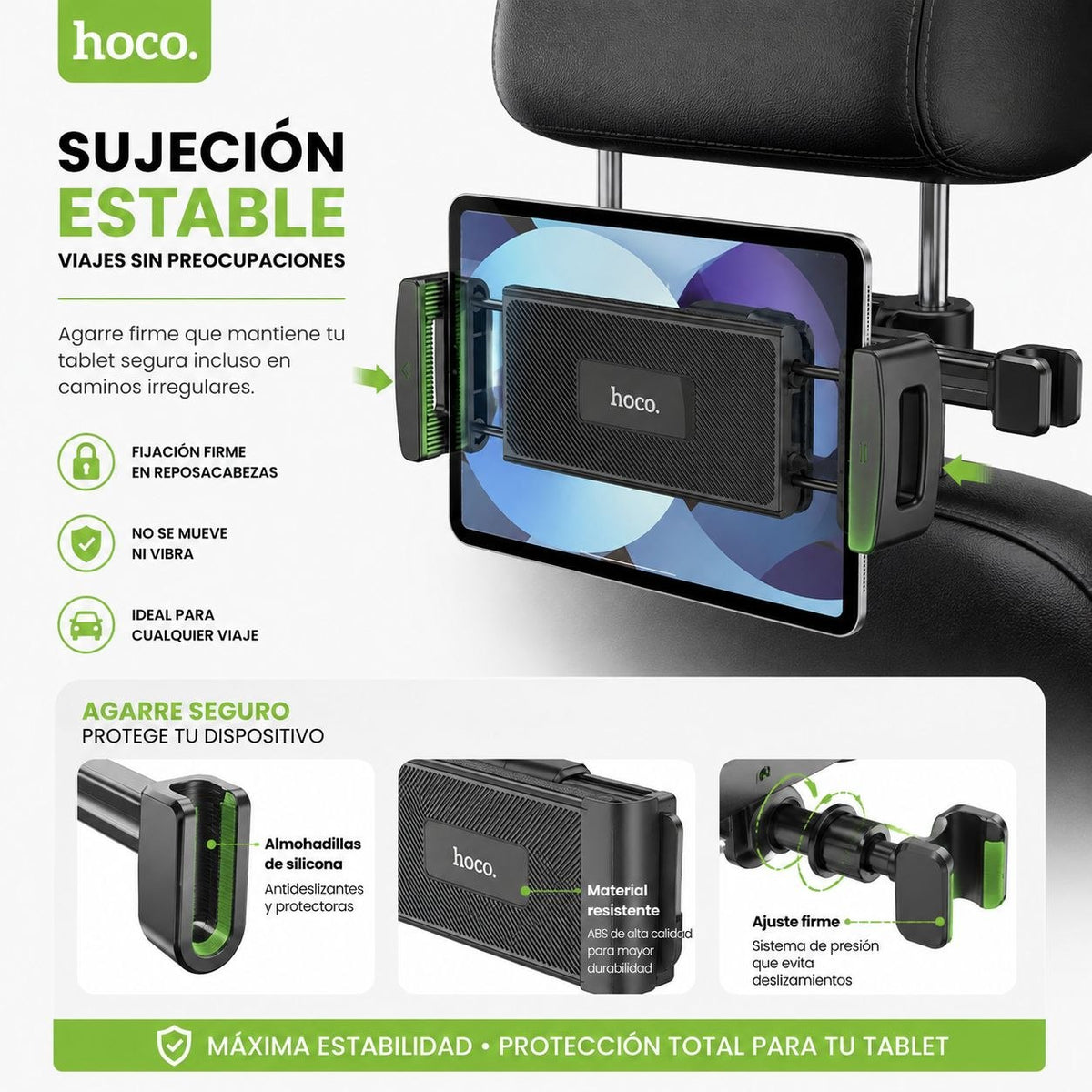 HOCO CA121 Soporte de Tablet para auto