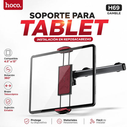 HOCO H69 Soporte de Tablet para auto