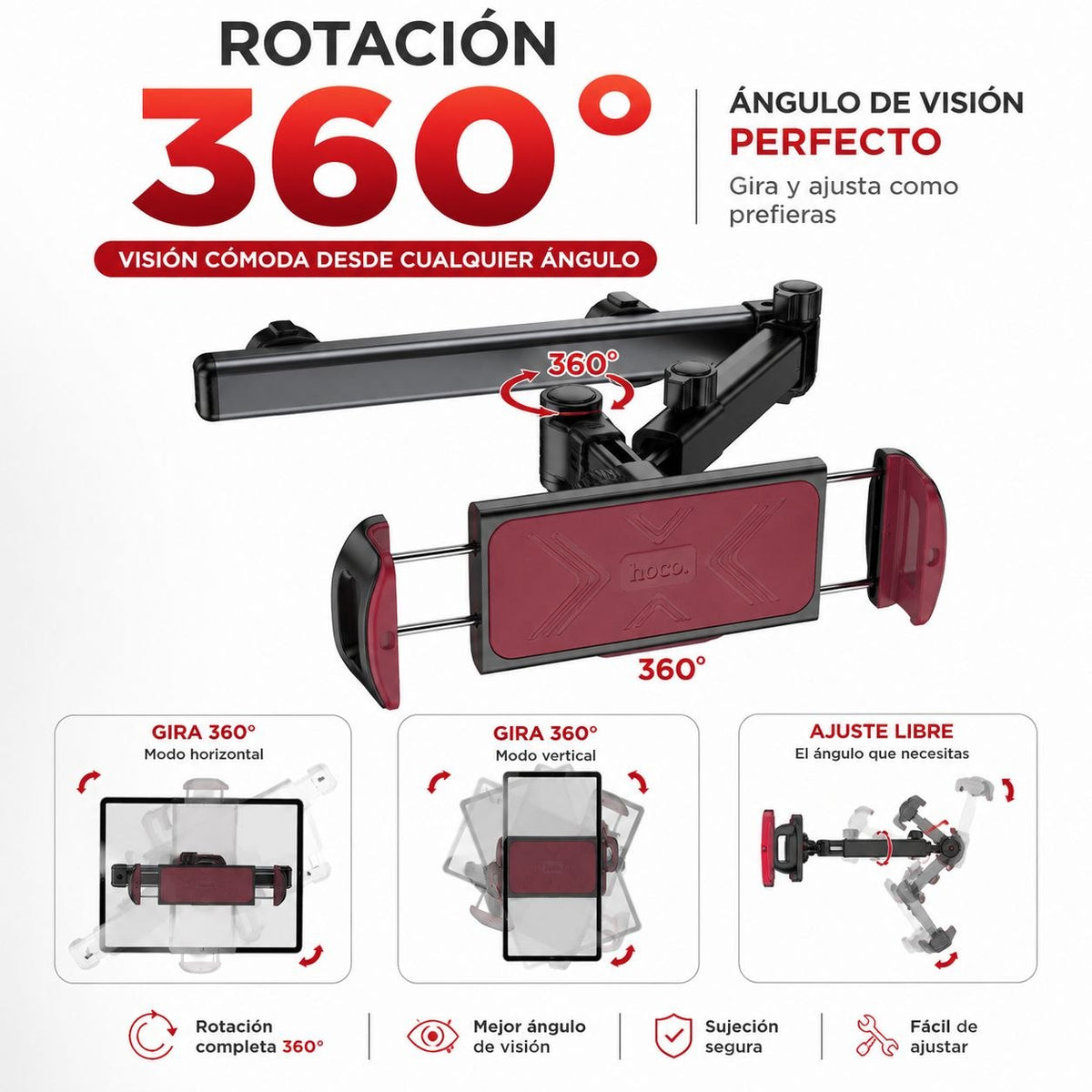 HOCO H69 Soporte de Tablet para auto